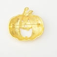 thumbnail image 4 of Accesorio Anaranjado Del Modelo De La Calabaza De Halloween Broche Precioso Metal De La Chaqueta De, 4 of 8