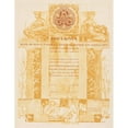 thumbnail image 3 of Huib Luns 19x24 Black Modern Framed Museum Art Print Titled - Diploma of the Royal School for Art, Technology and Craft in Den Bosch (1891), 3 of 5
