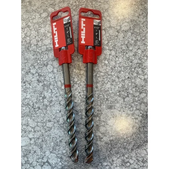 VIVIAN- Hilti Te-C 1/2-6 Sds Plus Hammer Drill Bit 2 Pieces