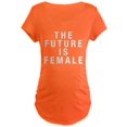 thumbnail image 1 of CafePress - Future Is Female Maternity Dark T Shirt - Maternity Dark T-Shirt, 1 of 1