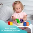 INvench Montessori Educational Toys, Wooden Shape Learning for 1 Year Olds