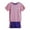 Purple, variant on Kids Boys Sportwear Jogger Suit T Shirt Tops and Mesh Shorts Set Boys Tracksuit for Big Boys 4-5 Years