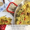 thumbnail image 5 of MAGEFESA 10.5-Inch Carbon Steel Paella Pan, 26 cm - 2 Servings – With Dimpled Surface, Oven Safe, 5 of 7
