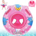 thumbnail image 1 of Anillo de natación para niños, Anillo de natación inflable para niños, Anillo de natación para bebés, Anillo de natación para bebés, Anillo de natación para bebés, Anillo de natación inflable, Anillo de natación para bebés (Rosa) brillar Rojo Verde, 1 of 5