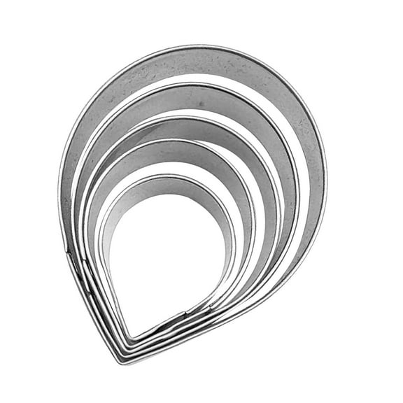 Multipurpose Peony/Roses Petals Molds for Home and Professional Use Stainless Steel Gumpaste Veiner Baking Tool
