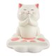 thumbnail image 2 of Soporte para Teléfono con Forma de Gato Rezando, Estatua de de Resina, Soporte para Smartphone, Regalo de Cumpleaños, Teléfono Móvil Divertido, 2 of 9