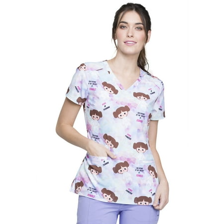 

Tooniforms V-Neck Female Medical Scrub Top TF666