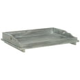 thumbnail image 4 of Safavieh Covina Outdoor Tray Table w/ Removable Top - Ash Grey, 4 of 7