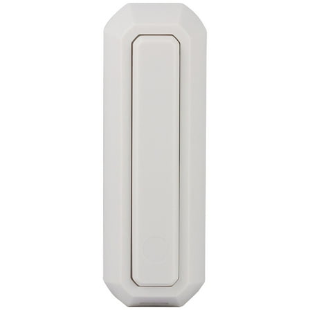 Philips Direct-Wire Push Button Doorbell, White, 2in, DES4111R/27