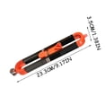 thumbnail image 2 of Linnome Irregular Contour Gauge Woodworking Measuring Tool Curve Ruler Profile Duplicator for Carpentry Projects Shape Copy Template Professional Use Crafting Aid, 2 of 5