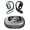 Gray, variant on Intelligent Touch Screen Open Ear Earbuds Bluetooth 5.4 Headphones Over The Ear Earbuds 50H Playtime LED Display Charging Case Sport Over Earphones for Running Fitness (Gray)
