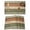 Green Brown, variant on Placemats Set of 4, Farmhouse Navy Blue Brown Woven Placemat, Linen Place Mats for Kitchen/Dining Tables, Vintage Wooden Striped Washable Table Mats for Party