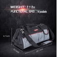 thumbnail image 2 of Tcdjtc 18 inch Wide Soft Multifunctional Tool Bag Gate Mouth, Can accommodate electric scooters, 2 of 7