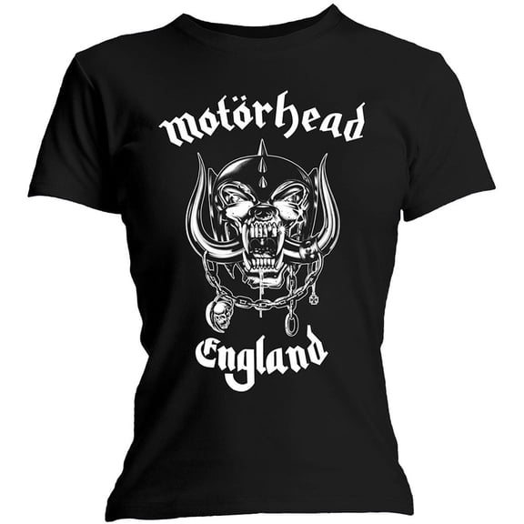 Motorhead England Junior Top Large Black