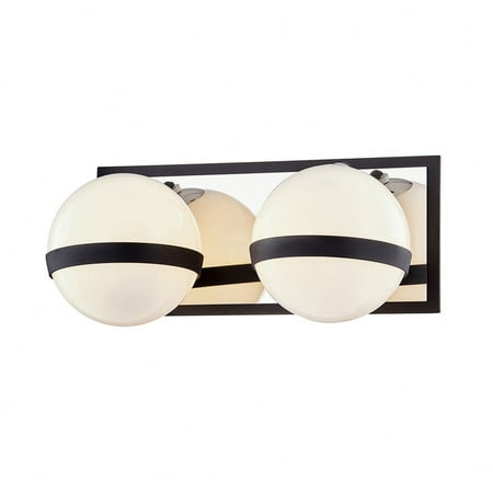 

Troy Lighting - Two Light Vanity - Ace - Two Light Bath Vanity Carbide