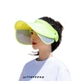 thumbnail image 1 of Sports Visor Hat Adjustable Unisex Empty Top Sun Protection Hat Beach Visor Cap, 1 of 10