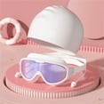 CKDOHAPEL Swimming Goggles Anti Fog Men and Women Large Frame Swimming Glasses Adult Training