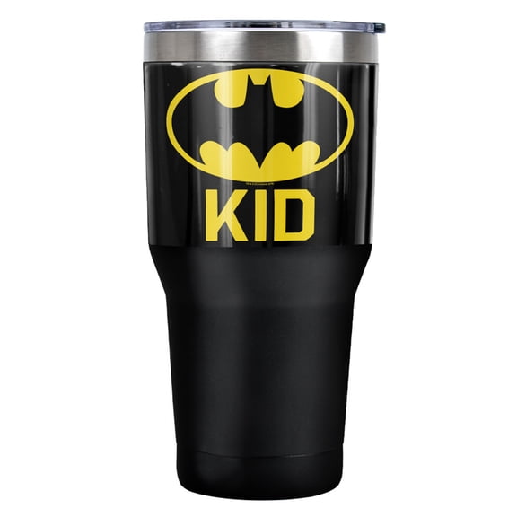 Batman Bat Kid Stainless Steel Tumbler 30 oz Coffee Travel Cup, Vacuum Insulated & Double Wall with Leakproof Sliding Lid