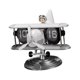 thumbnail image 5 of Reloj de escritorio perfke Con escultura de avión abatible y mecanismo automático, 5 of 9