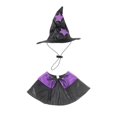 thumbnail image 1 of Disfraz de Halloween para mascotas Gloria Capa sombrero trajes Cosplay para perros y gatos L, 1 of 7