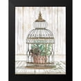 thumbnail image 2 of Jacobs, Cindy 15x18 Black Modern Framed Museum Art Print Titled - Caged Beauty I, 2 of 5