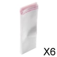 thumbnail image 1 of 6x Bolsa de Plástico de 100 Piezas, Bolsa de Válvula Adhesiva Resellable, Bolsa de Polietileno de Embalaje 6 piezas, 1 of 10