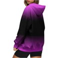 thumbnail image 3 of REUFTI Women's Casual Fall And Winter Long-Sleeved Fashion Printed Hooded Tops Sweatshirt,Sweatshirts For Women,Winter And Autumn Hoodies,Essentials Hoodie,Soft Fabric,Comfortable To Wear, 3 of 5