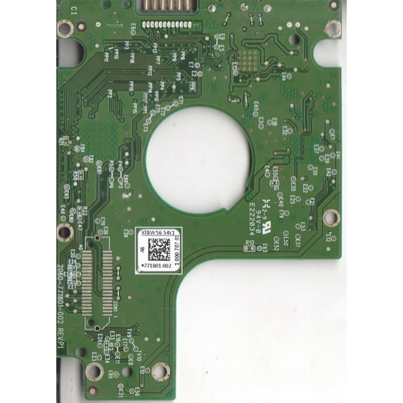 WD20NMVW-11W68S0, 2061-771801-002 AB, WD USB 2.5 PCB