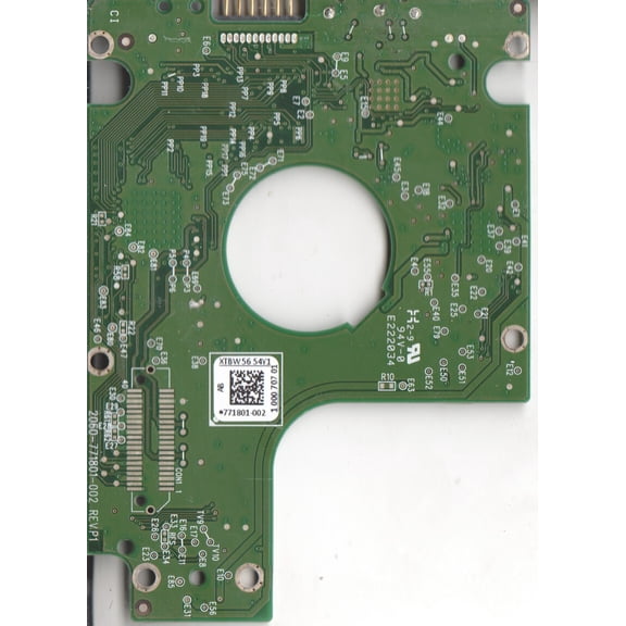 WD20NMVW-11W68S0, 2061-771801-002 AB, WD USB 2.5 PCB