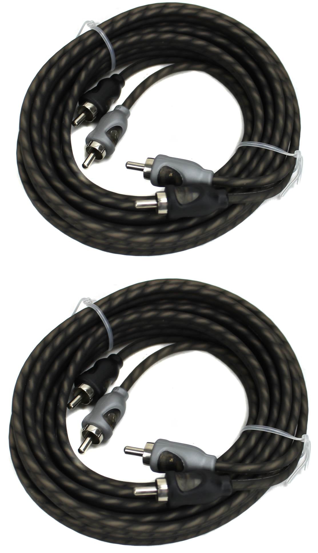 (2) Rockford Fosgate RFI20 RFI20 20 Foot Twisted Pair OFC Car Audio