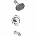 thumbnail image 3 of Designers Impressions 685755 Robinet de Douche Combo en Chrome Poli - Design à Poignée Unique - Convertible, 3 of 4