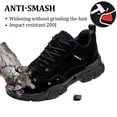 thumbnail image 3 of AUXDIQ Safety Trainers Men Women Steel Toe Cap Work Shoes Comfy Construction Industrial Sneakers, 3 of 6