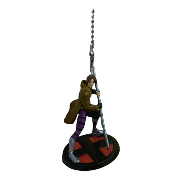 Gambit X-Men X Men Fan Light Lamp Pull Chain Pvc Figure Figurine Disney New Gift