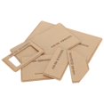 thumbnail image 3 of Leather Templates, Short Wallet Transparent And Clear 6pcs Acrylic Leather Pattern  For DIY Leather Crafts For Wallet, 3 of 8
