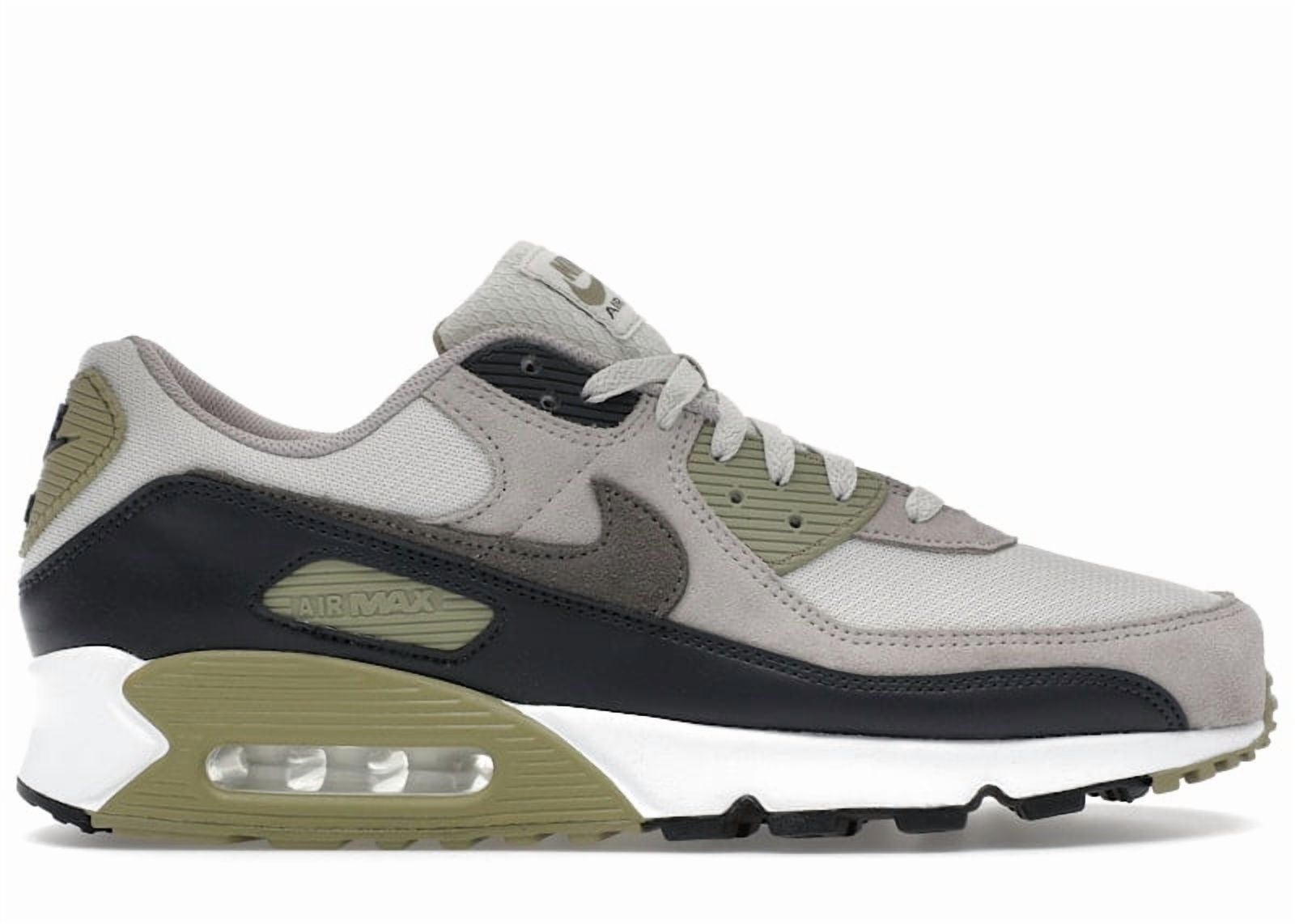 Nike Air Max 90 Women's Shoes DH8010-101, White/White/Black Size