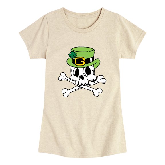 Instant Message - Leprechaun Skull Toddler Short Sleeve Graphic T-Shirt
