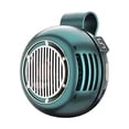 thumbnail image 3 of 2026 New Small Whirlwind Clip Waist Neck Fan - Portable Rechargeable Fan, Small but Powerful, Quiet 3 Speeds Hands-Free 2 in 1 Bladeless for Better Cooling, Green, 1pcs, 3 of 9