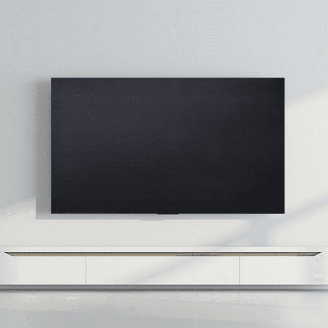 Funda protectora de TV perfecl para televisores OLED y LED de 49 pulgadas negro
