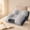 Gray Bean, variant on 2 Pack Ergonomic Cervical Pillow, Contoured Neck Support Pillow Core for Pain Relief & Sleep(gray and white)