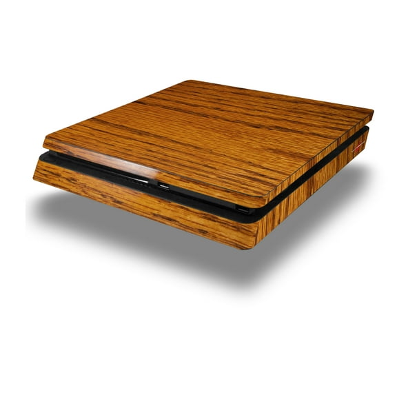 Vinyl Decal Skin Wrap compatible with Sony PlayStation 4 Slim Console Wood Grain - Oak 01 (PS4 NOT INCLUDED)