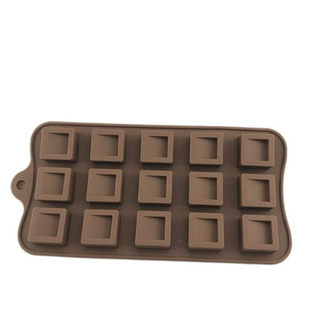 

NIUREDLTD New Silicone Chocolate Mold 6 Shapes Chocolate baking Tools Non-stick Silicone