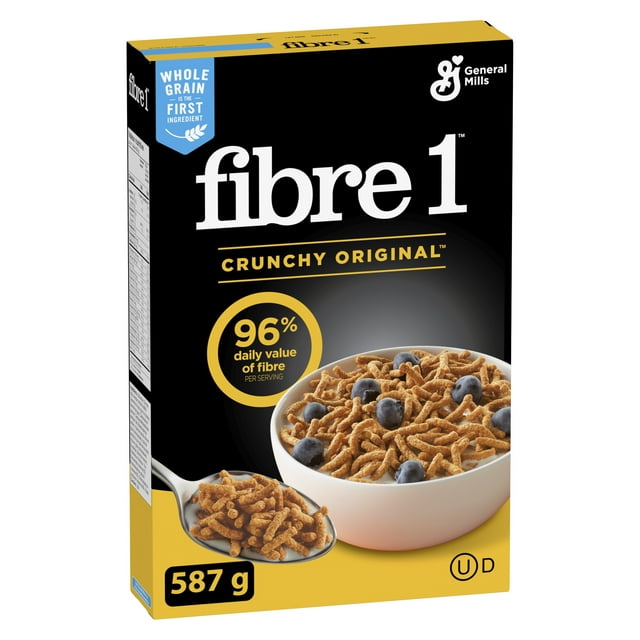 Fibre One Breakfast Cereal, Crunchy Original, High Fibre and Whole Grains, 587 g