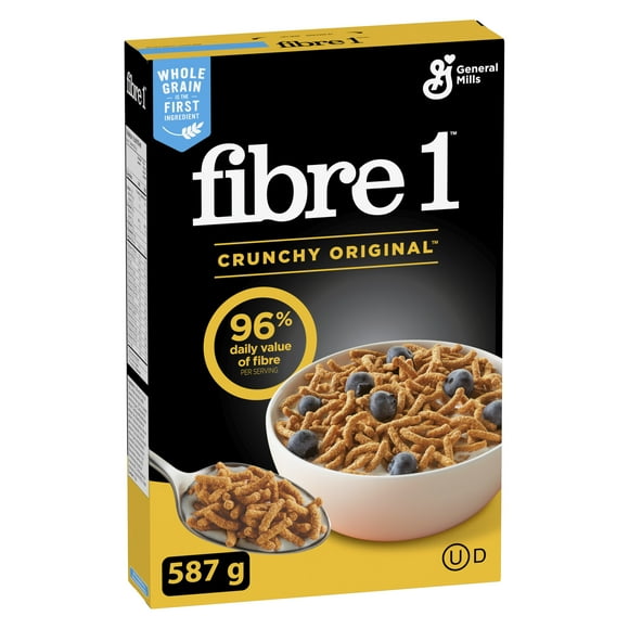 Fibre One Breakfast Cereal, Crunchy Original, High Fibre and Whole Grains, 587 g