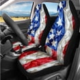 thumbnail image 2 of KUIFORTI American Flag Seat Covers for Car 14 Pack with Car Steering Wheel Accessories Auto Center Console Armrest Pad Seat Belt Pads Nonslip Fit for Cars SUV Sedans, 2 of 7