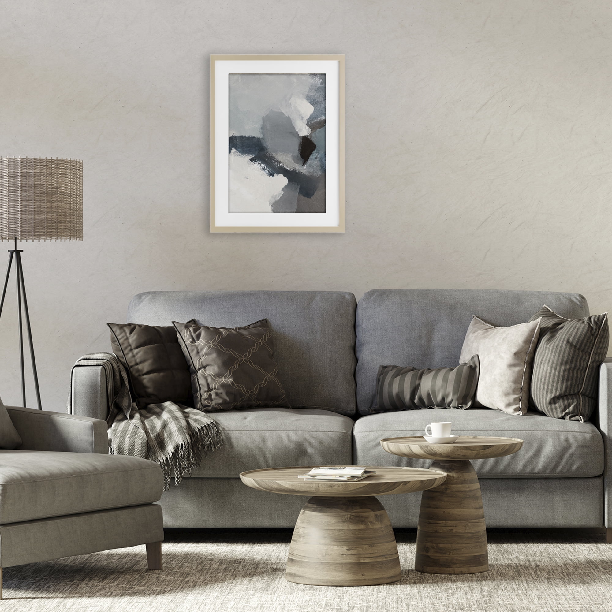 Stupell Industries Peace In The Storm Birch Framed Print Under Glass, design by Lanie Loreth