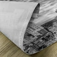thumbnail image 5 of Ambesonne Landscape Place Mats Set of 4, New York Skyscraper, Standard Size, Black White, 5 of 6