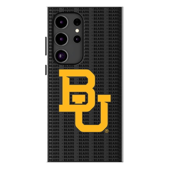 Keyscaper Baylor Bears Text Backdrop Galaxy Magnetic Bump Case