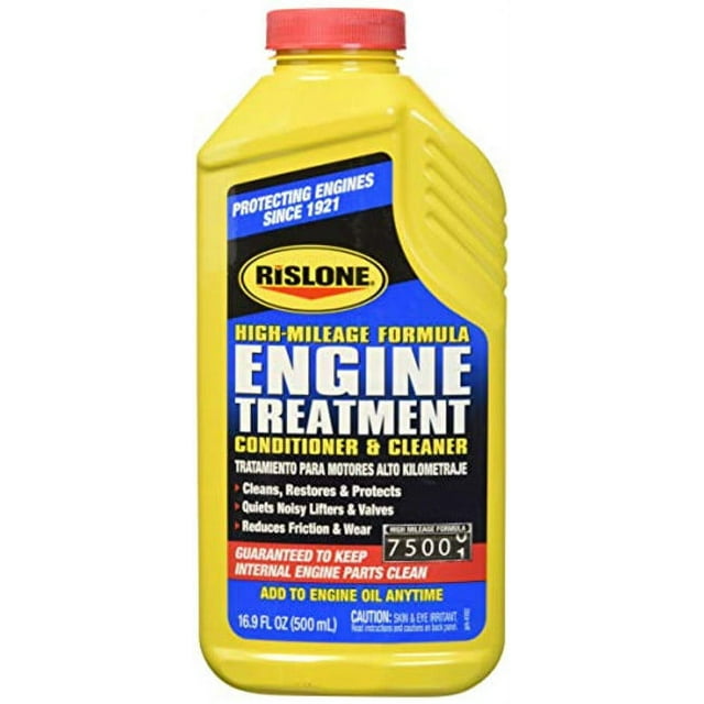 2PK Bar's Leaks 4102 Rislone High Mileage Engine Treatment, 16.9 oz