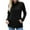 Black, variant on JGGSPWM Womens Drawstring Pocket Waffle Knit Sweaters Cozy Jumper Turtleneck Sweaters Flattering Pullover Long Sleeve Knit Sweater Black XL