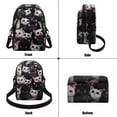 thumbnail image 4 of Xixirimido Cartoon Cats Pattern Small Sling Bag for Women Crossbody Bags with Adjustable Strap Cell Phone Purse Fanny Pack Chest Bag for Travel Hiking, 4 of 7